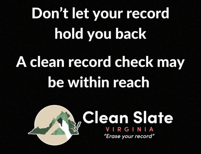 don't let your record hold you back. A clean record check may be within reach