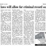New laws will allow for criminal record sealing